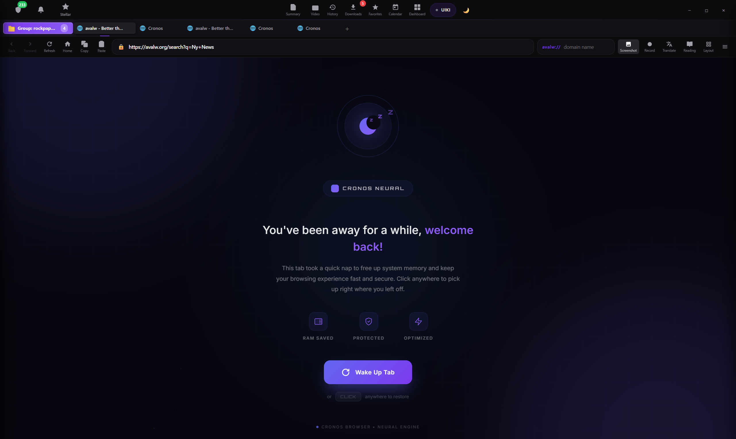 Cronos Browser gallery image
