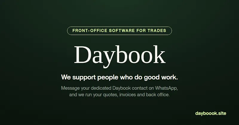 Daybook screenshot 2