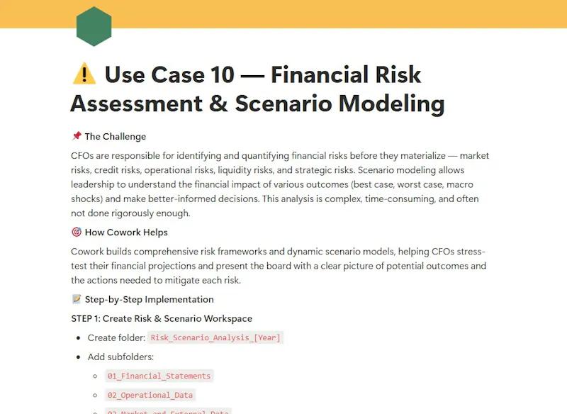 Claude Cowork for CFO screenshot 5