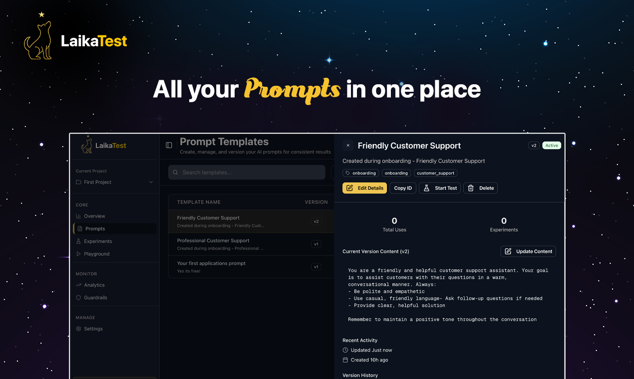 LaikaTest gallery image