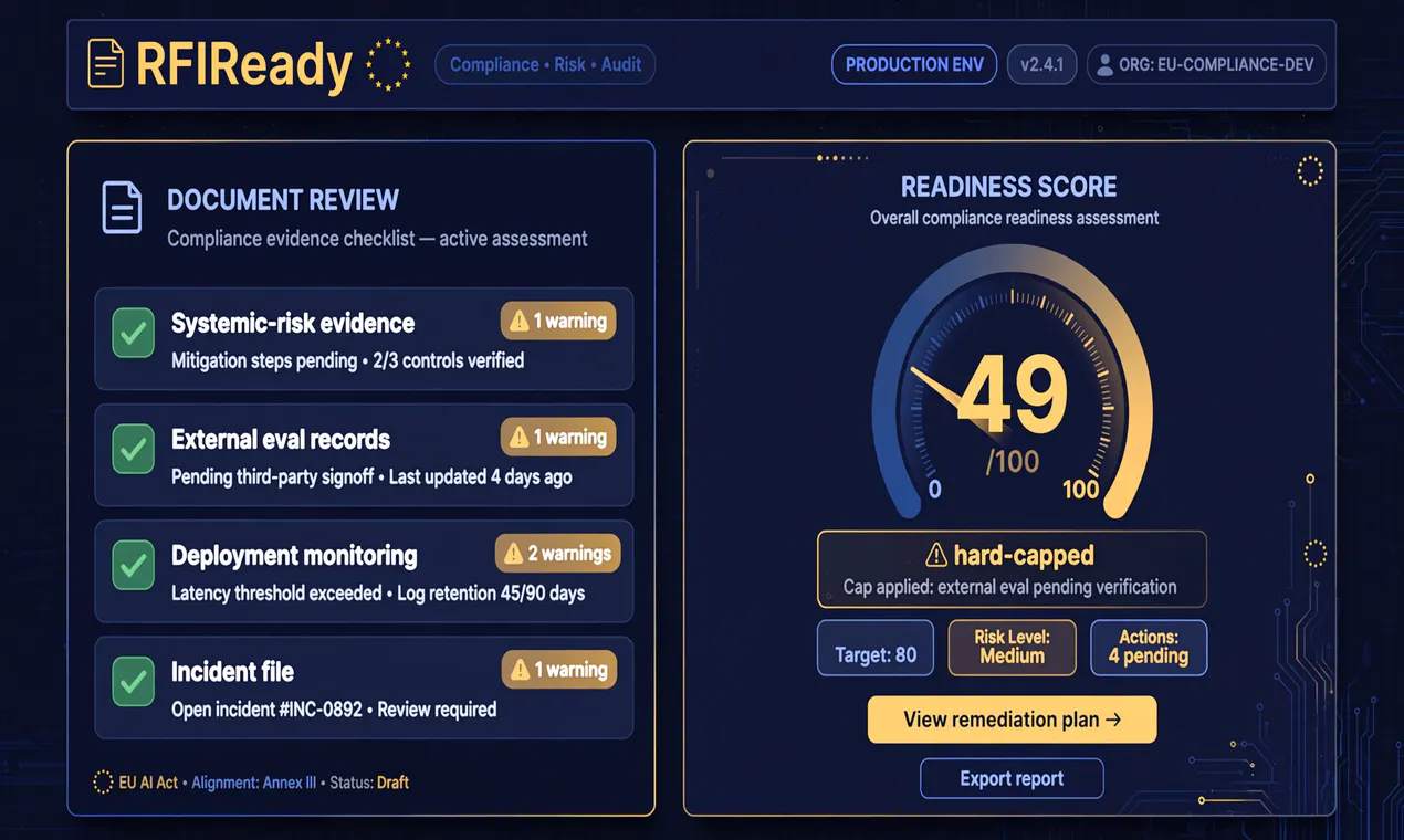RFIReady — EU AI Act RFI Responder Kit gallery image