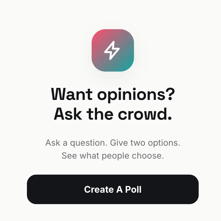 Split Pick — put it to a vote