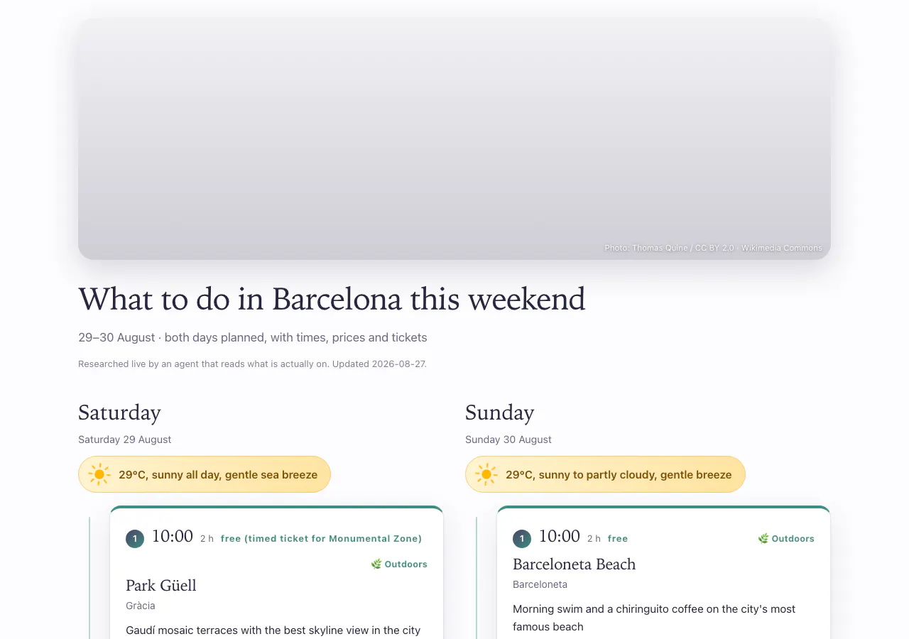 Day Out — plans worth leaving the house gallery image