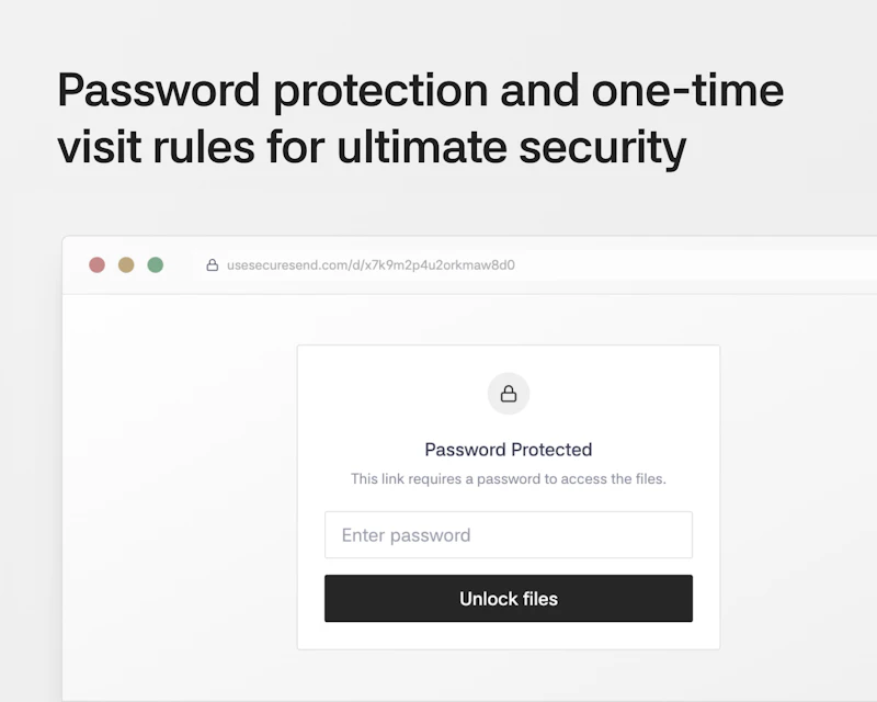 SecureSend screenshot 5