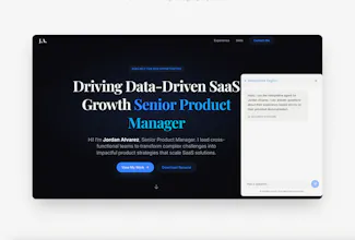 Imprint — A living resume with AI gallery image