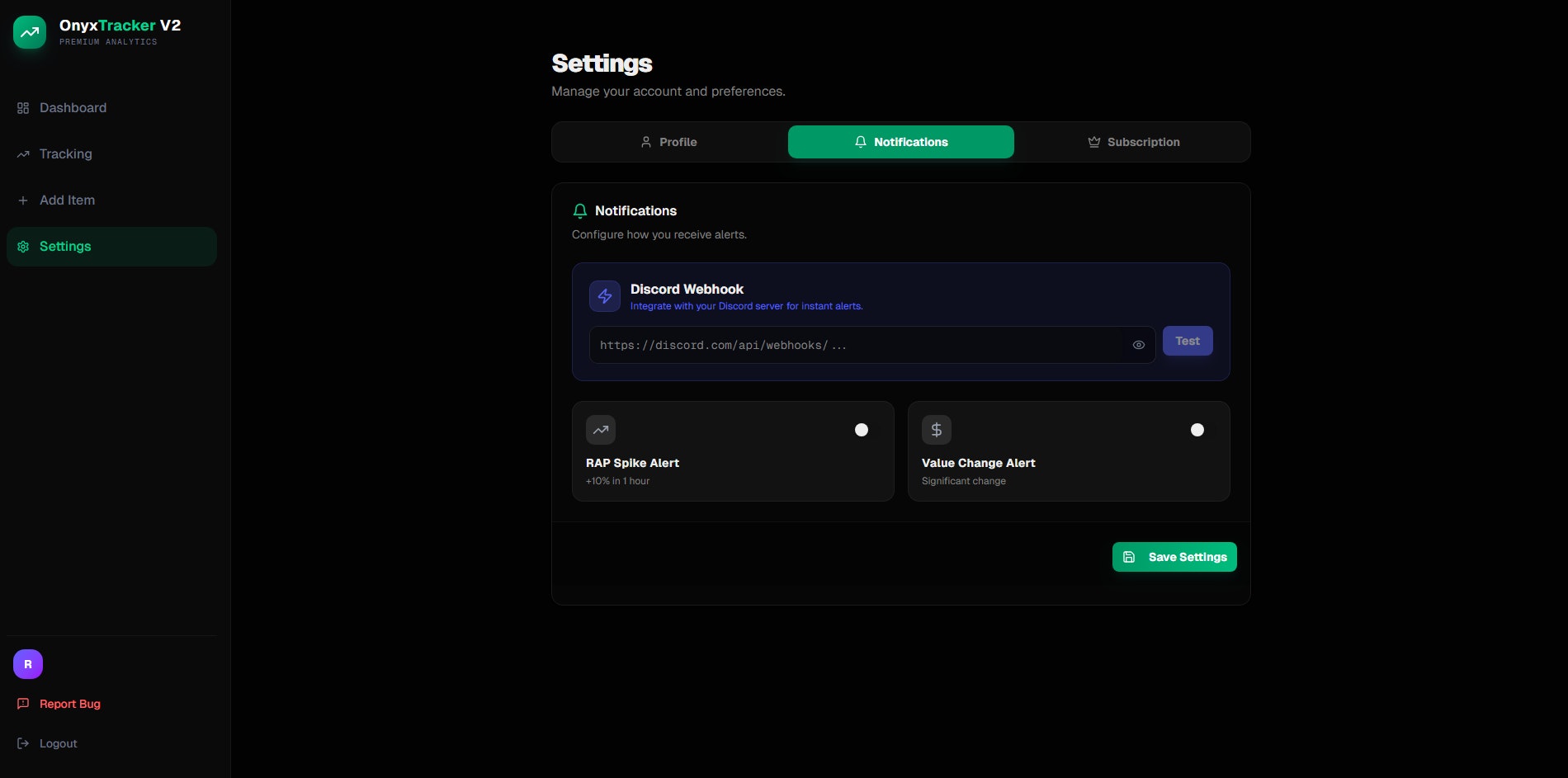 OnyxTracker gallery image
