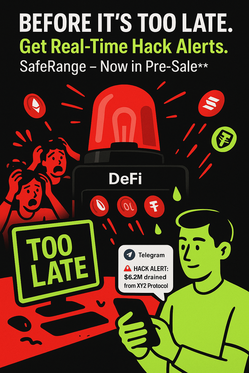 Media Saferange - Makluman Risiko Crypto Masa Nyata |mengesan permaidani menarik lebih awal 2