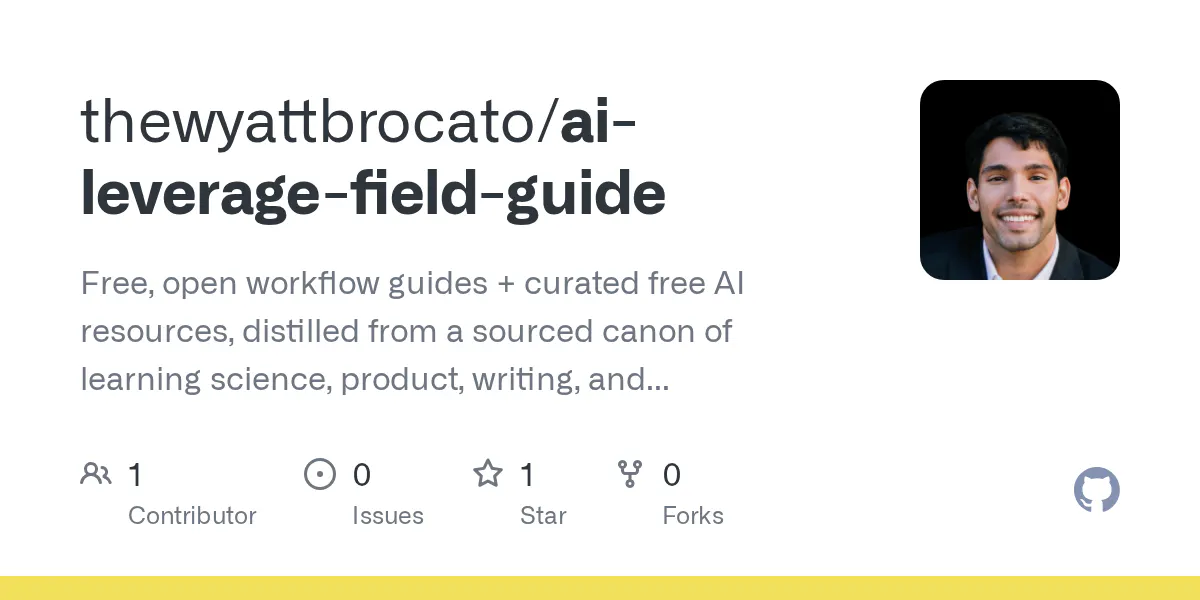 AI Leverage Field Guide gallery image