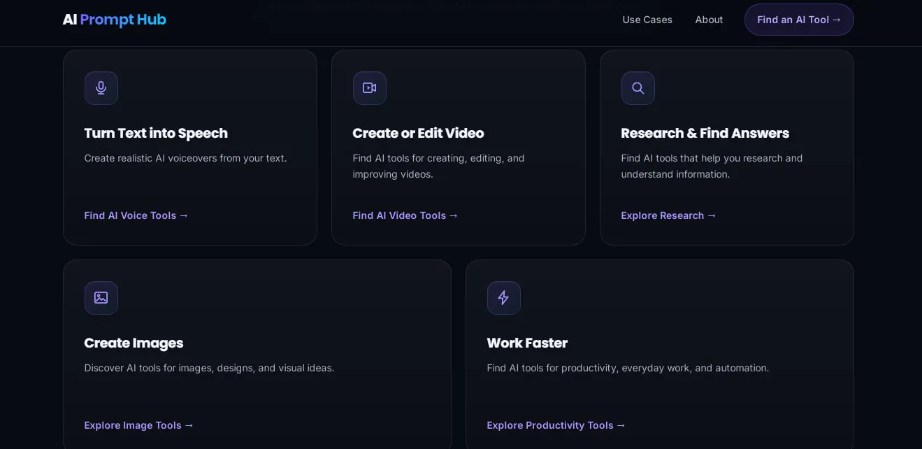 AI Prompt Hub gallery image