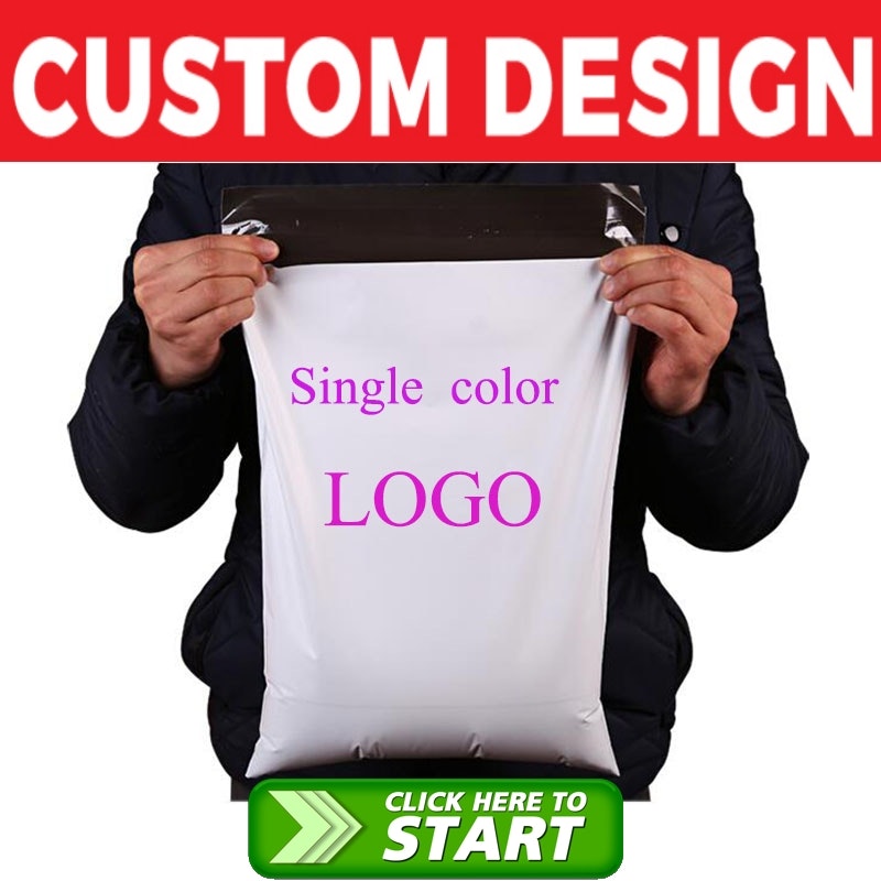Custom Print Your Own Poly Mailers and Packing Tape with Your Own Design and Logo