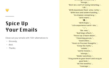 Good Sign-Offs Gmail Extension gallery image