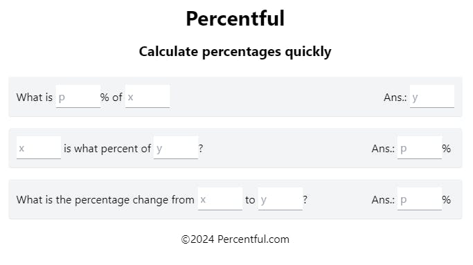 Percentful media 1