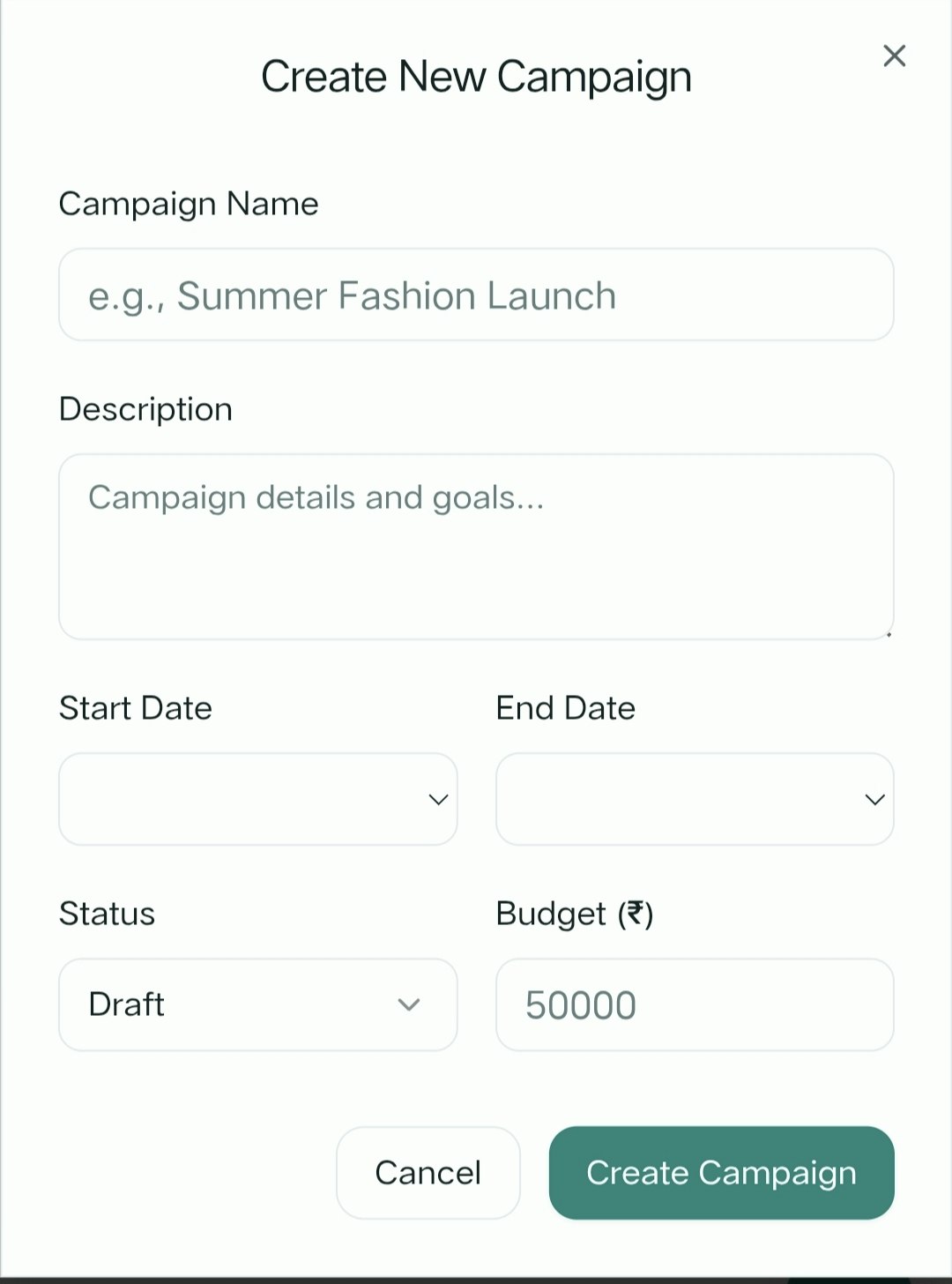 Influtrack  - Screenshot 3 showing product features and functionality
