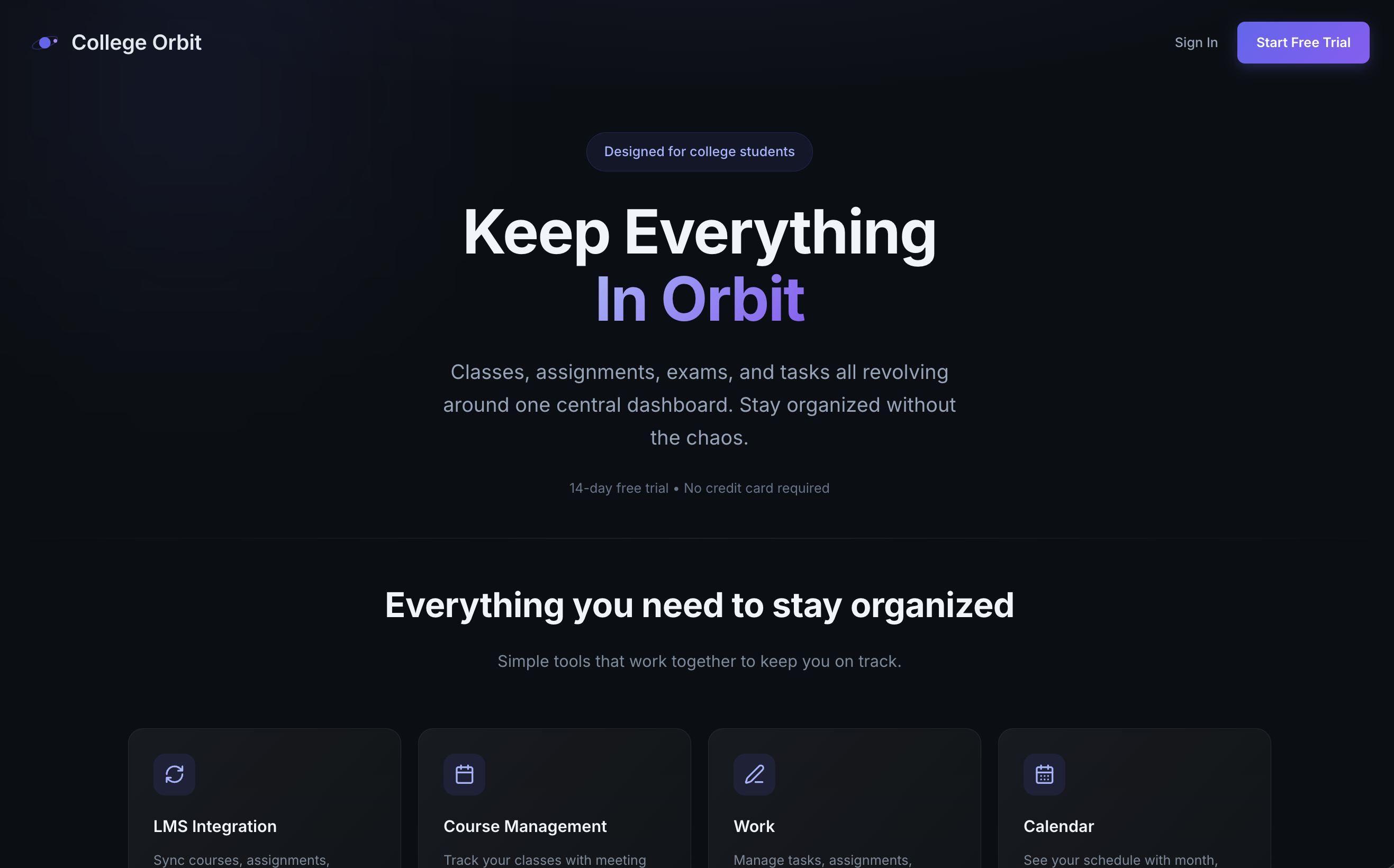 College Orbit gallery image