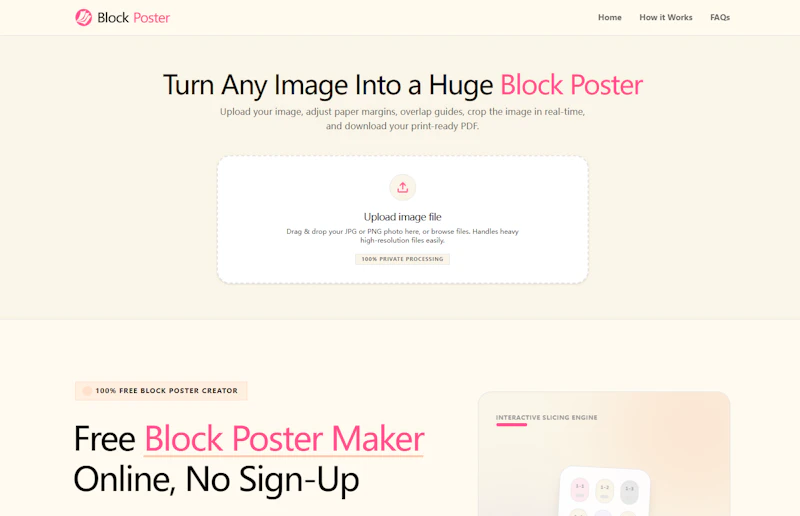 Block Poster screenshot 1