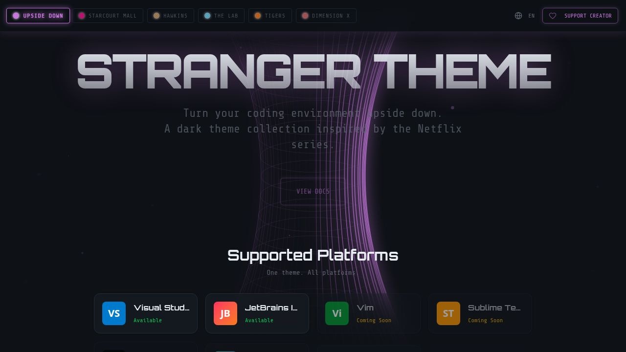 Stranger Theme gallery image