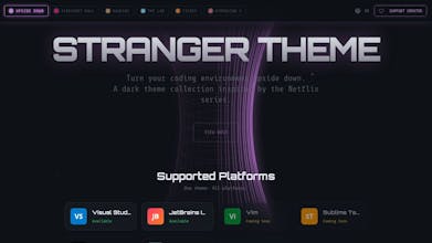 Stranger Theme gallery image