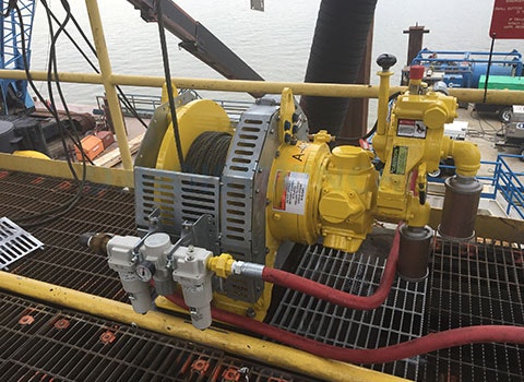 XJFH Pneumatic Winch gallery image