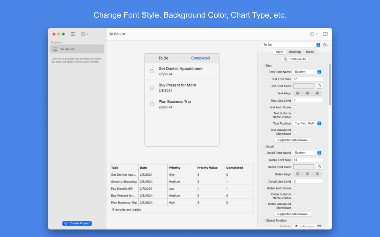 Media Menubargrid - Ubah Lembaran Google ke Aplikasi Bar Menu Mac 6