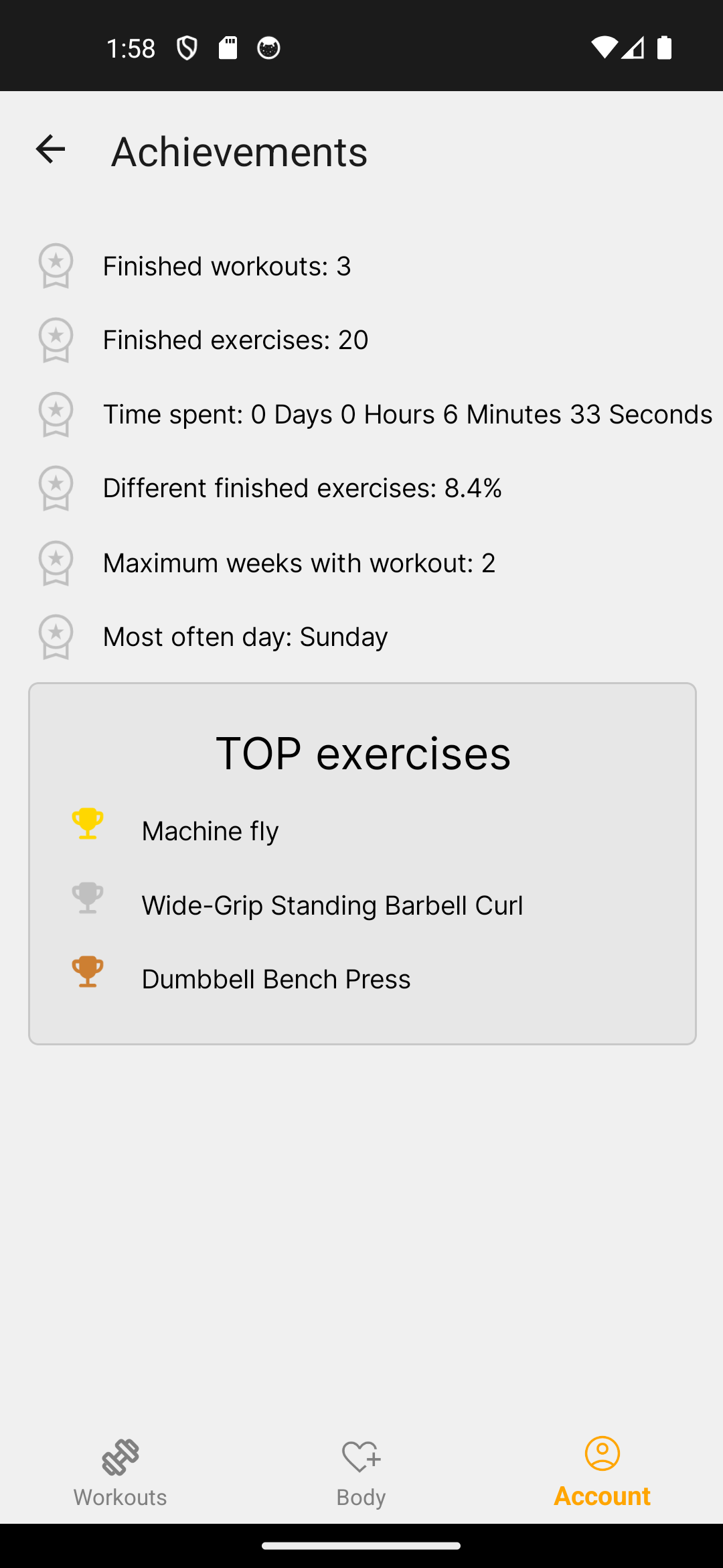 Mídia 3 de Exercícios, dia de treinamento de fitness