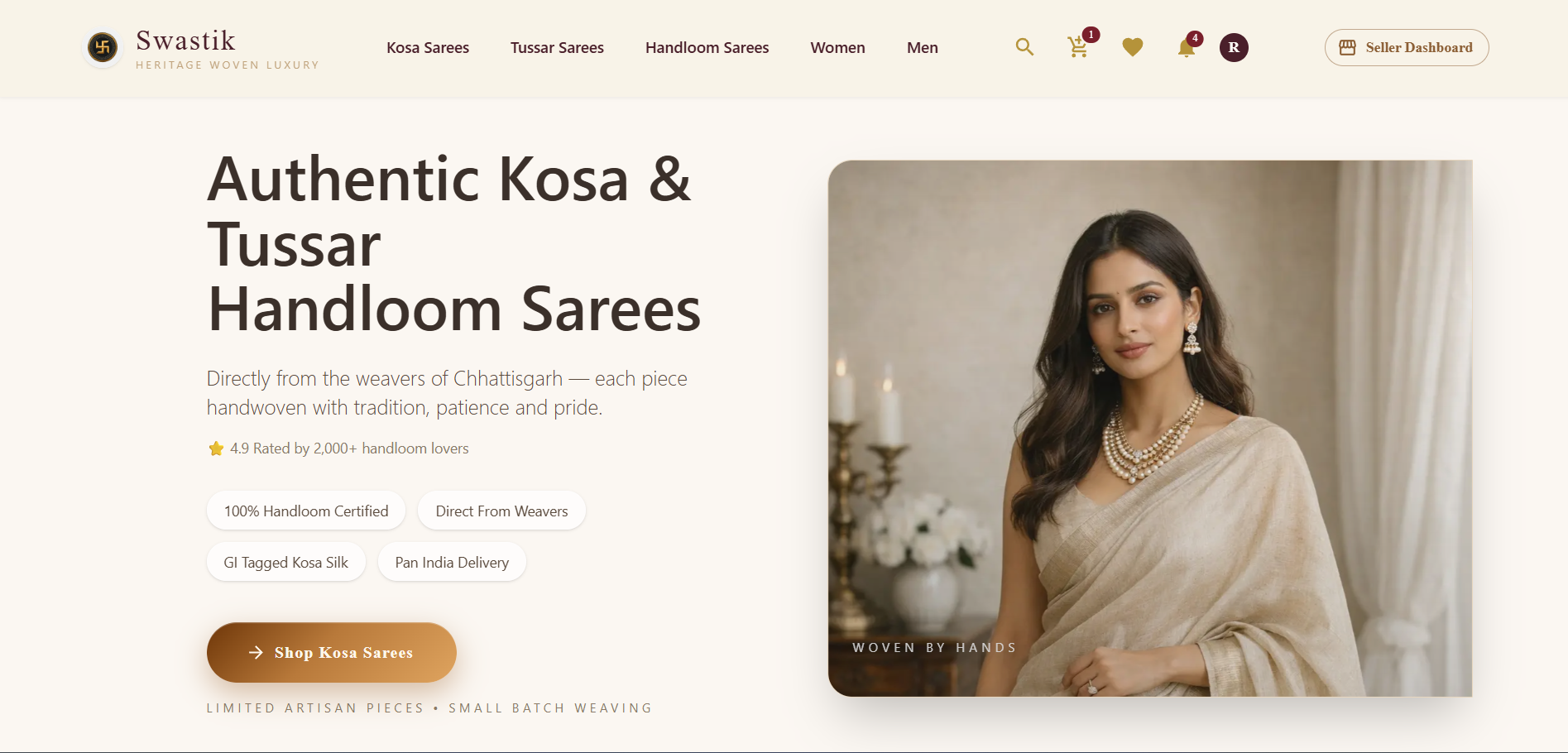 Swastik Handloom gallery image