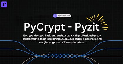 PyCrypt by Pyzit - Cryptographic Tools gallery image