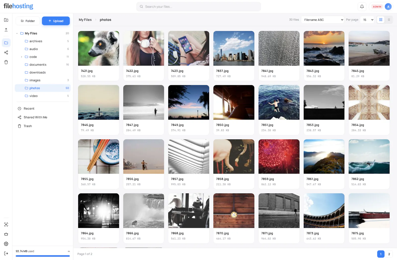 Yetishare screenshot 1