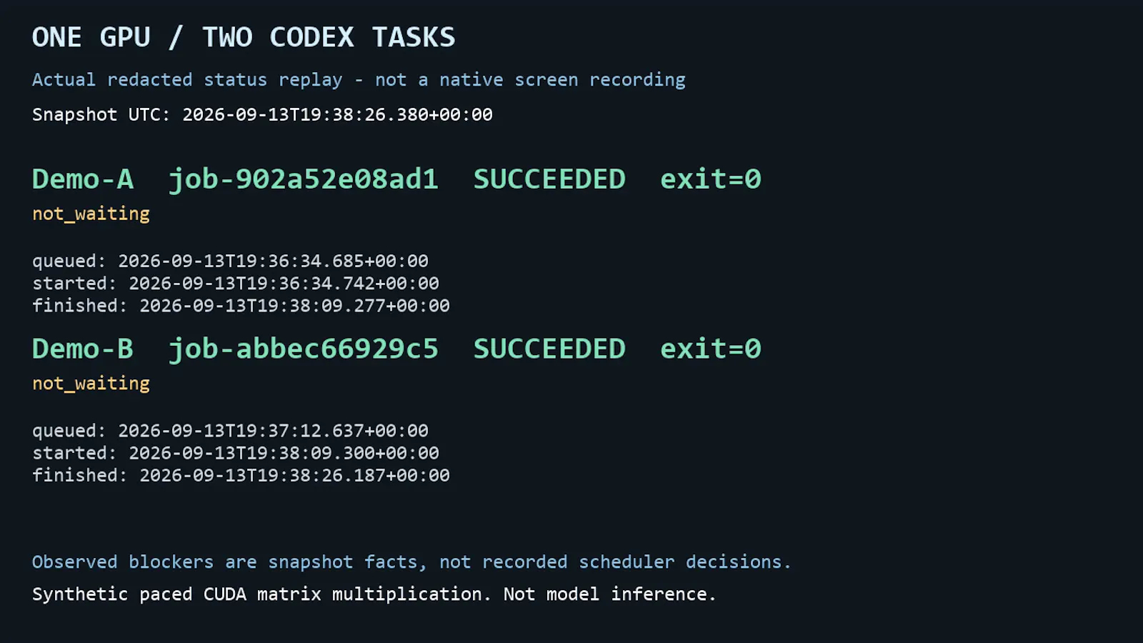 Codex GPU Queue screenshot 3