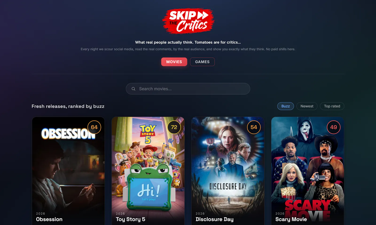 Skip The Critics screenshot 6