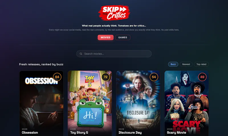 Skip The Critics screenshot 6