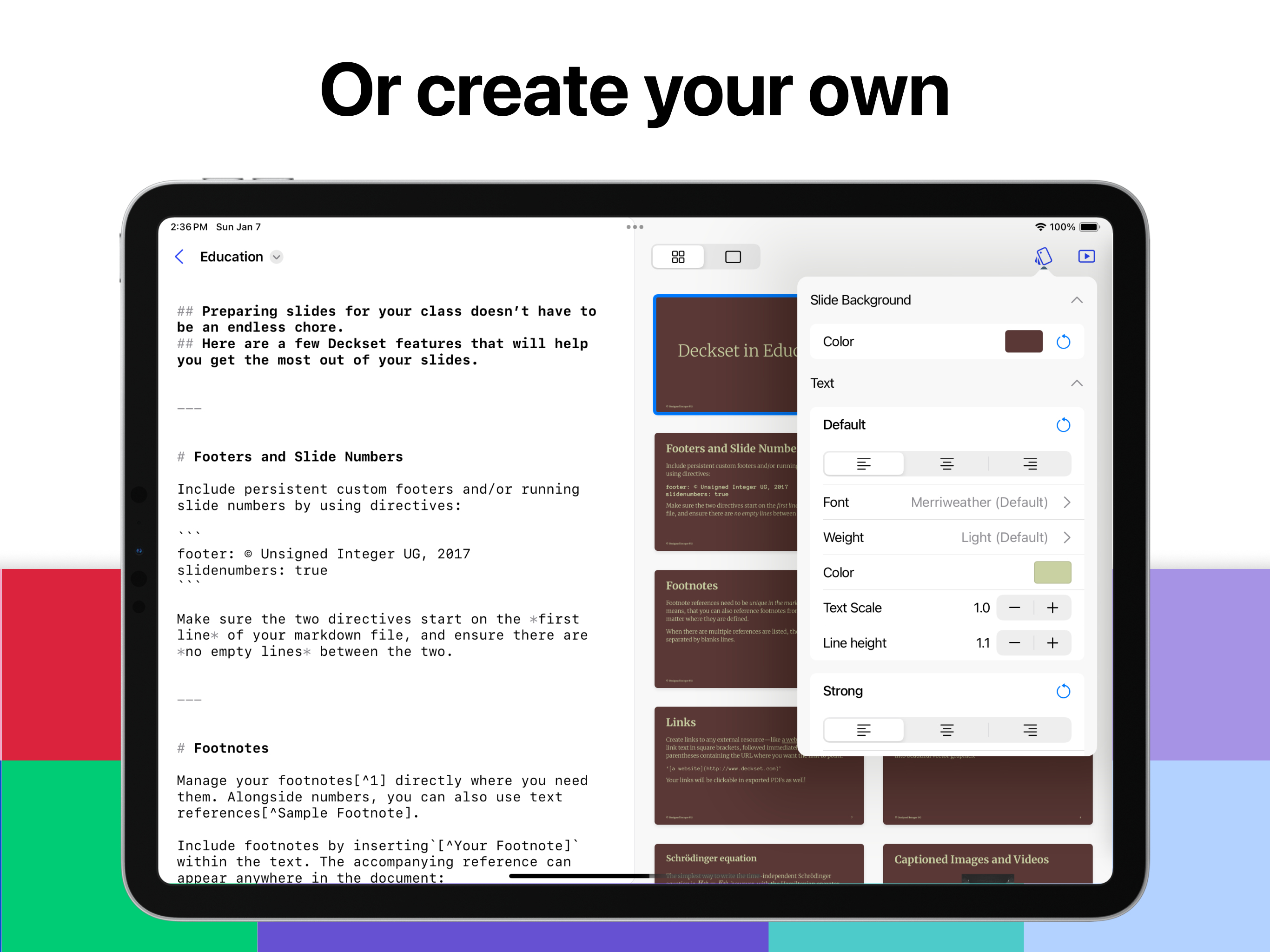 Decktet iOS media 4