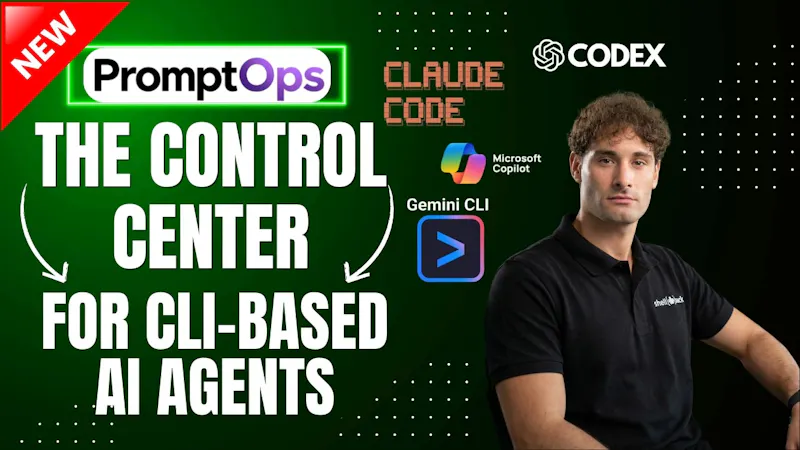 PromptOps: IDE for CLI AI Coding Agents screenshot 1 (video preview)