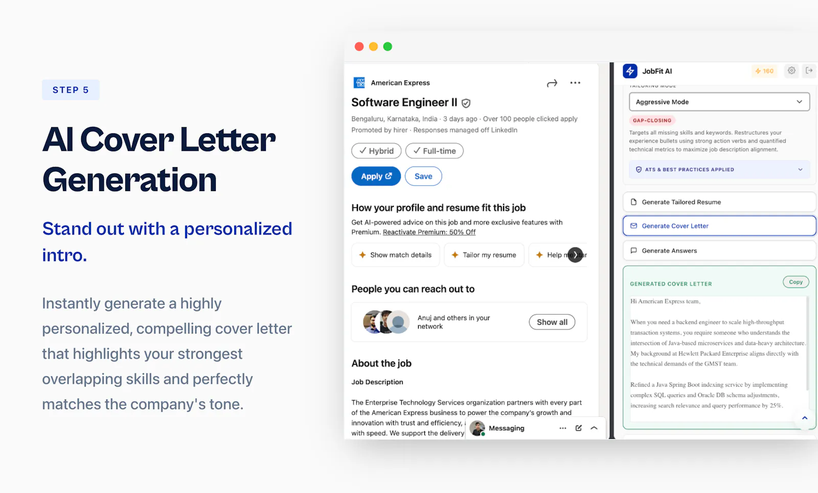 JobFit AI - Resume Tailoring & Scoring screenshot 6