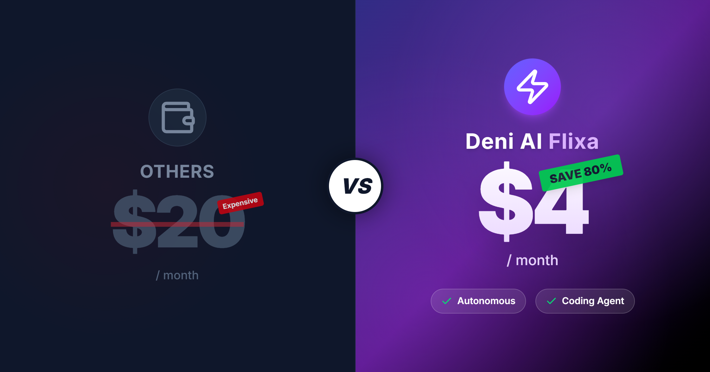 Deni AI Flixa - Main product screenshot demonstrating key features and user interface