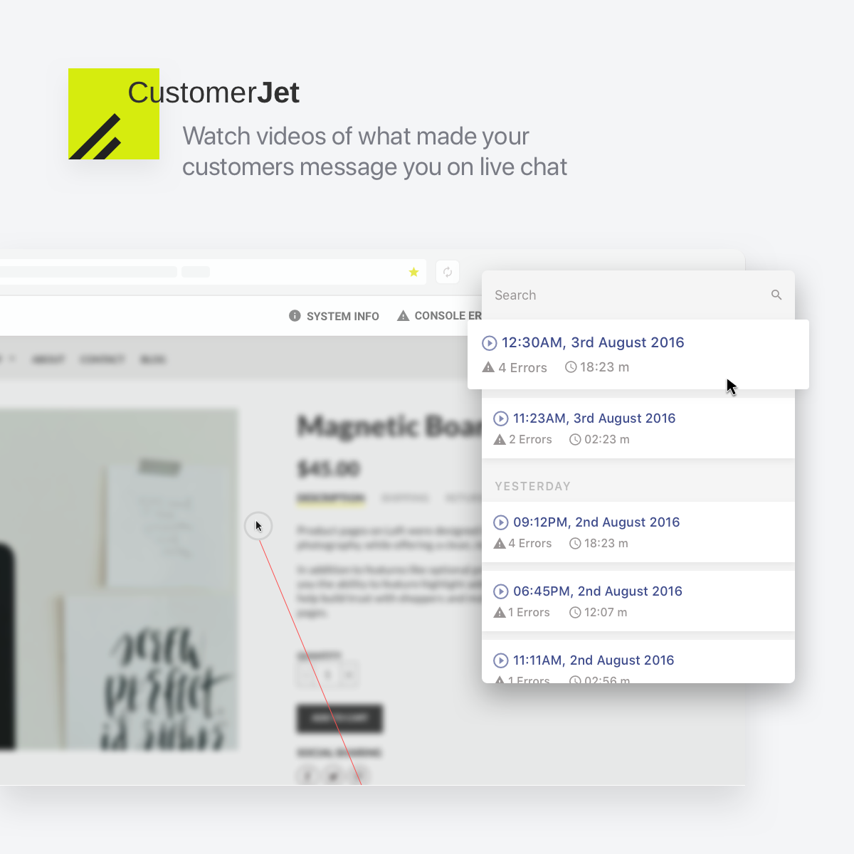 CustomerJet gallery image