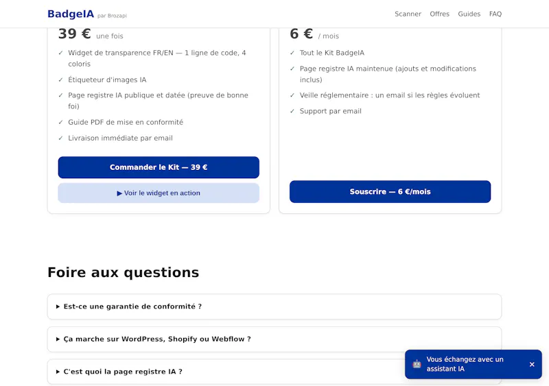 BadgeIA screenshot 4