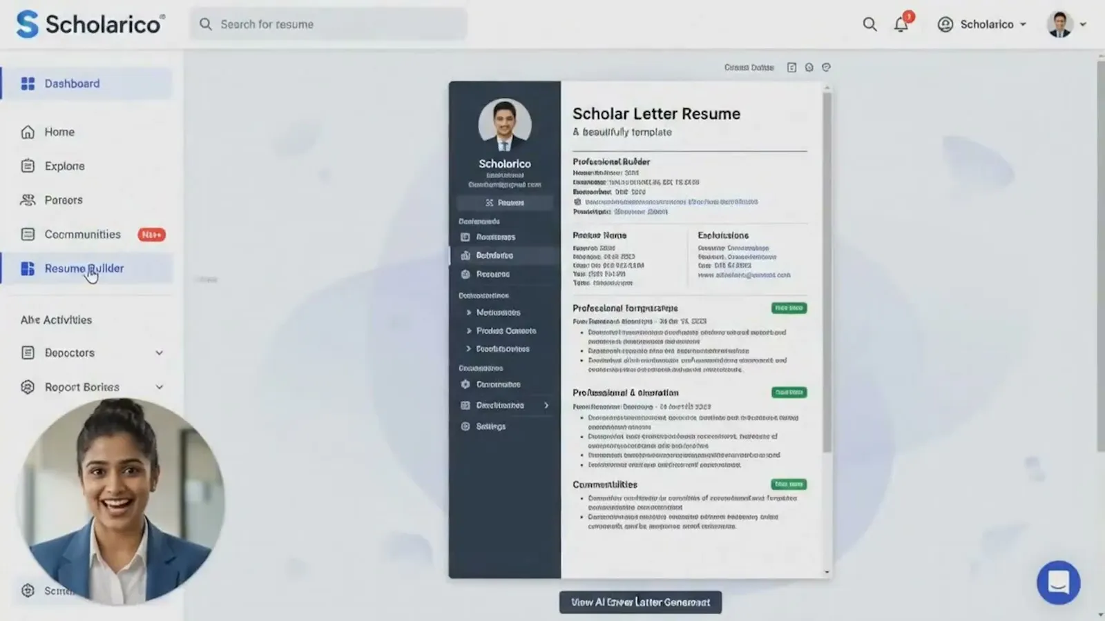Scholarico screenshot 1 (video preview)