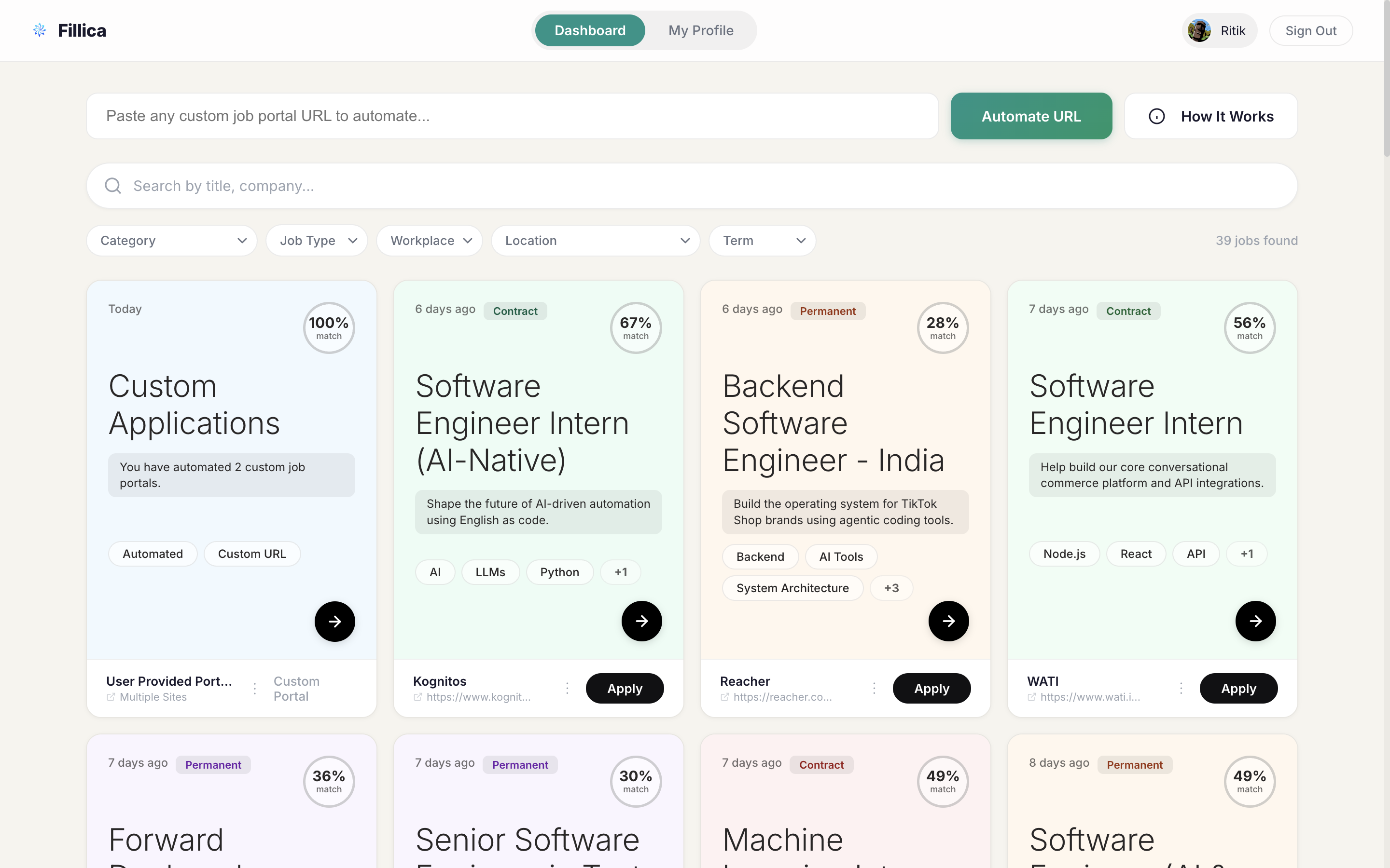 Fillica - The Job Automation Multiverse gallery image