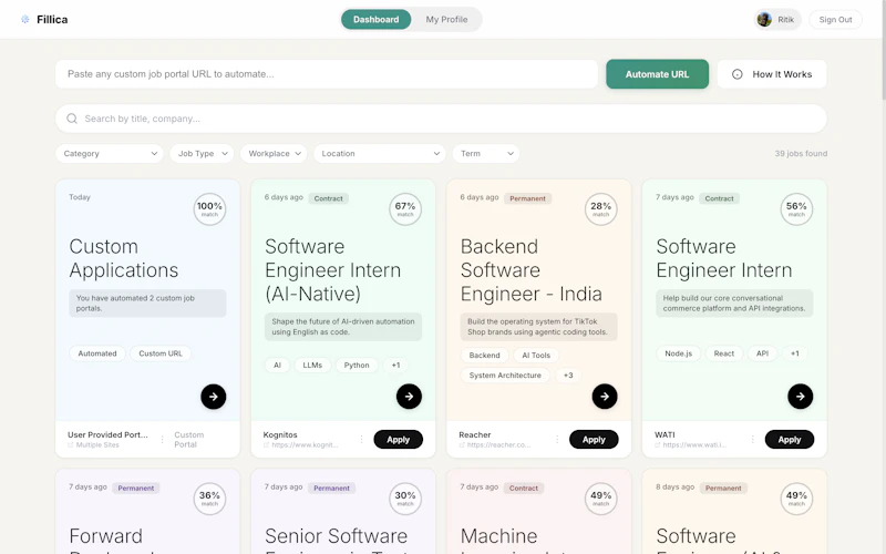 Fillica - The Job Automation Multiverse screenshot 9