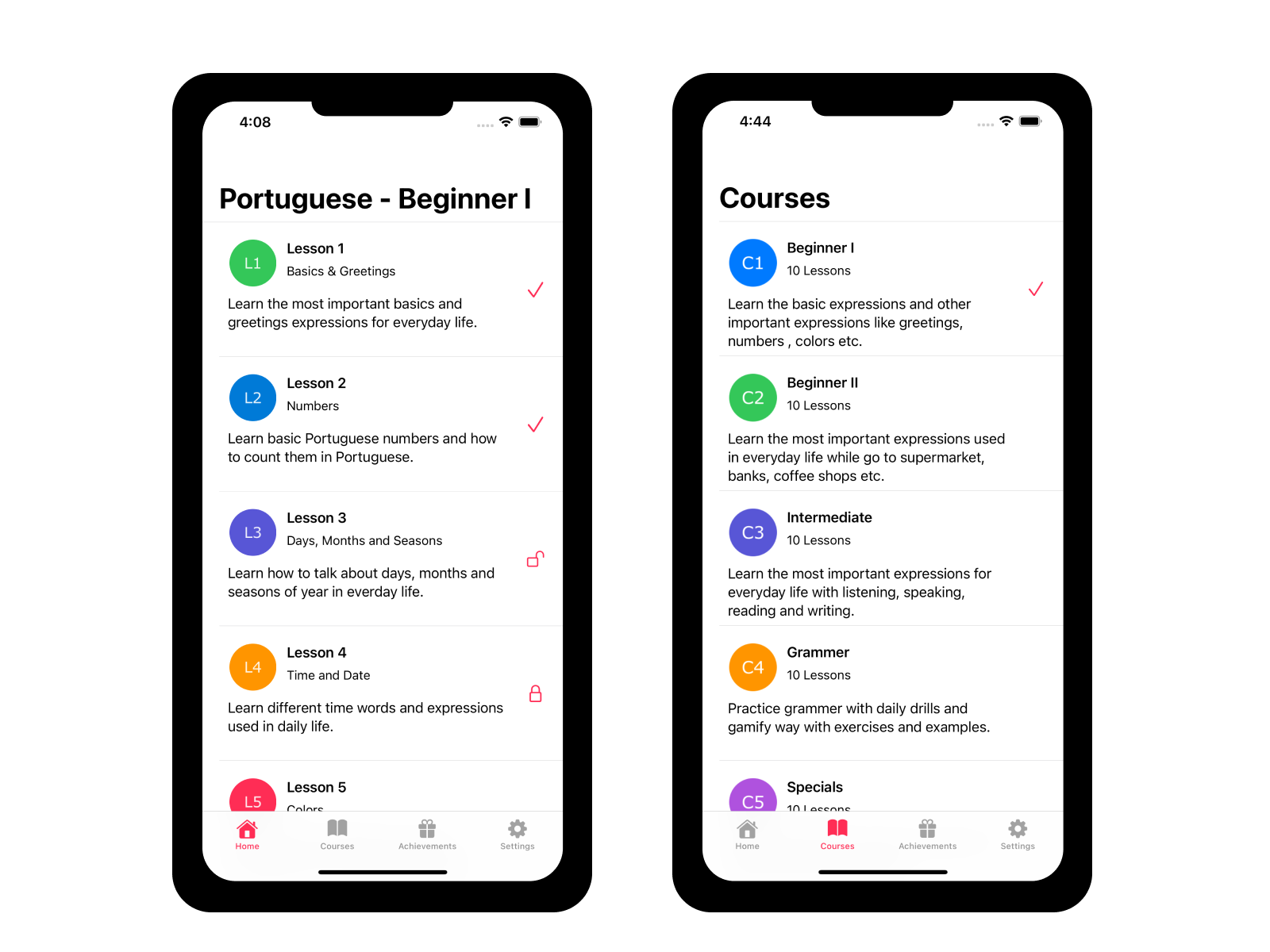 Morango Languages gallery image