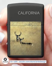California mule deer - Zippo Lighter gallery image
