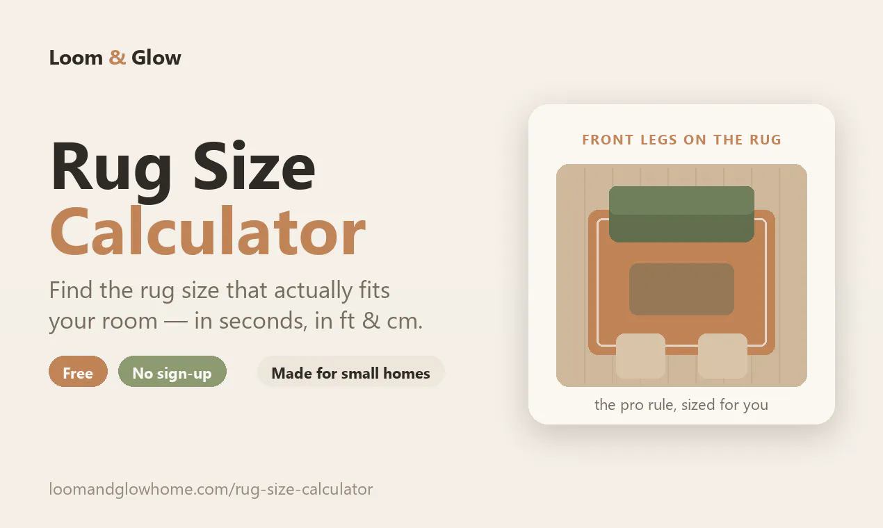 Rug Size Calculator gallery image