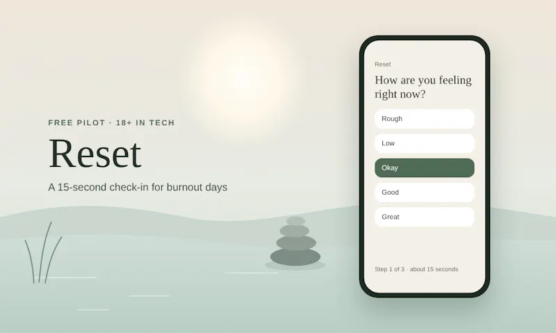 Reset screenshot 1
