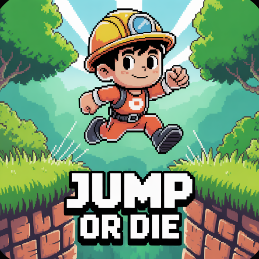 Jump or Die - Product Hunt launch logo and brand identity