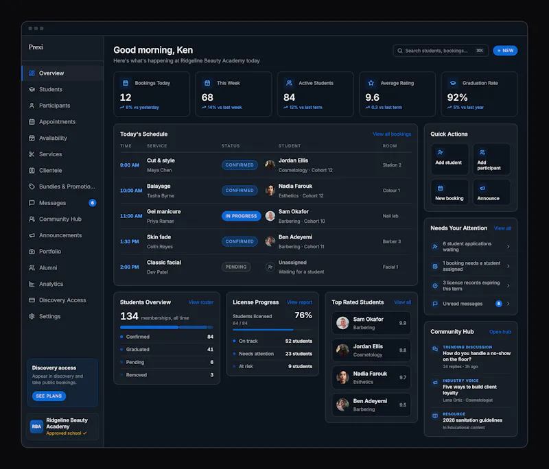 Prexi screenshot 3