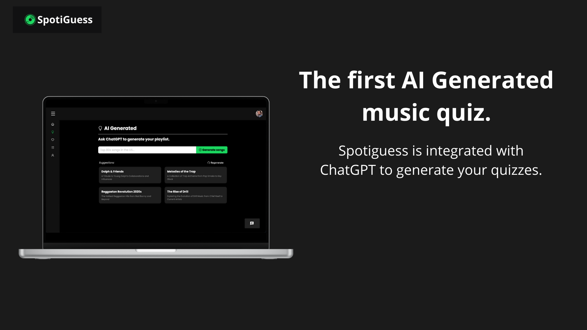 Spotigess - Создайте любую игру «Угадай песню», используя свою учетную запись Spotify медиа 3