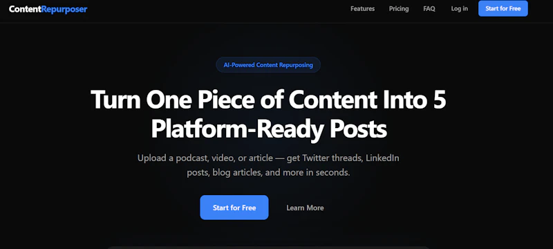 ContentRepurposer screenshot 1
