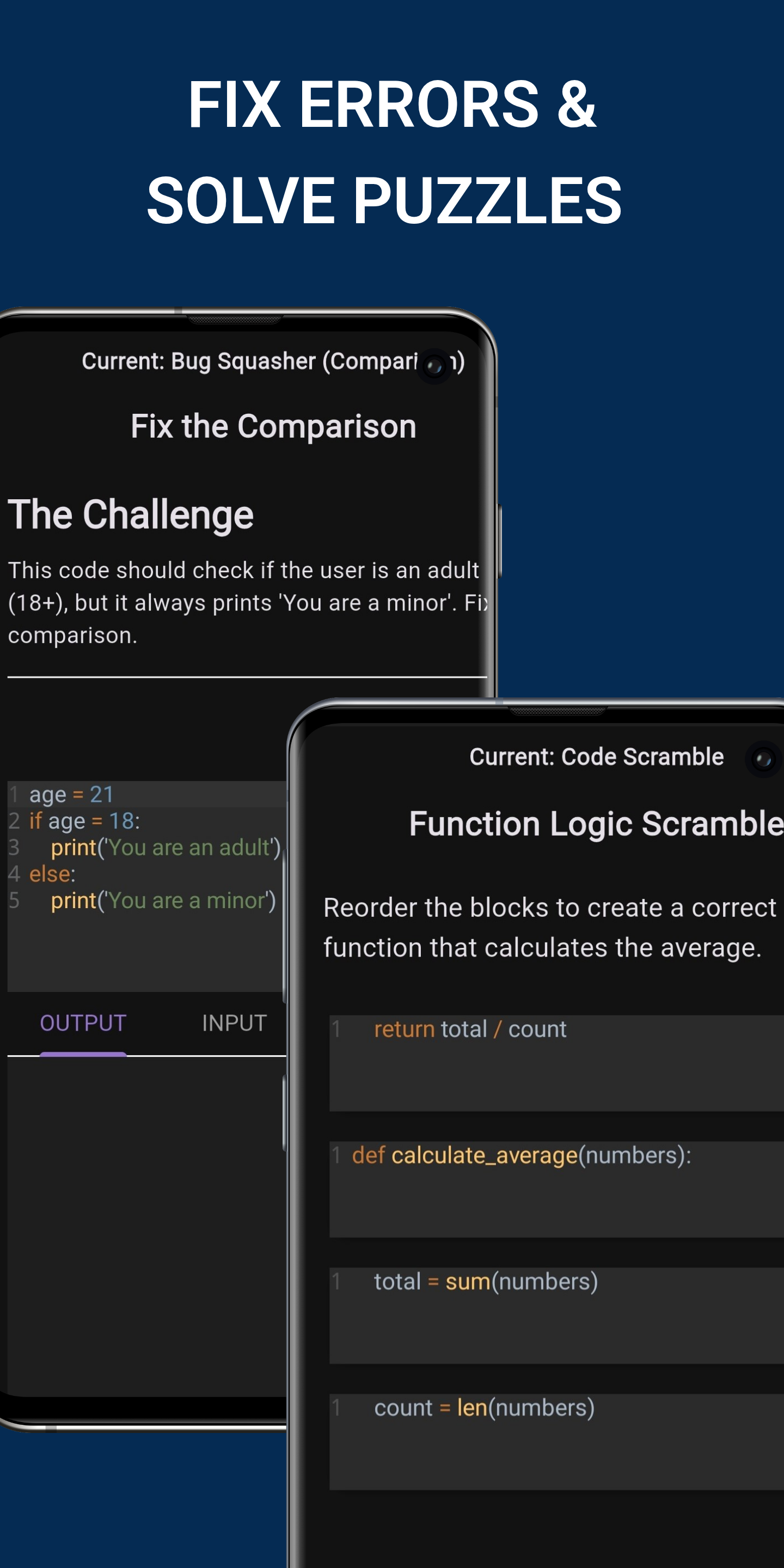 CodeVarsity: Learn to Code In Mobile IDE - Screenshot 3 showing product features and functionality