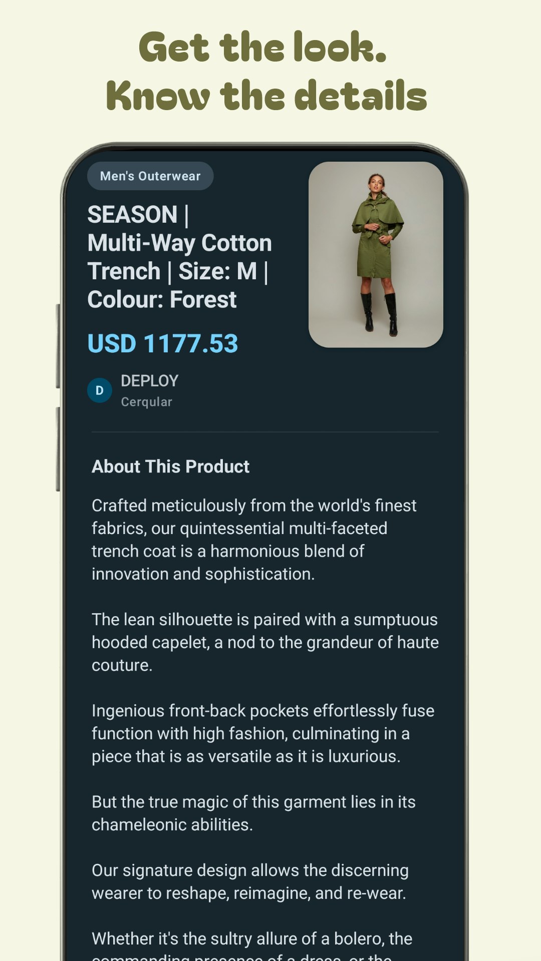 MirrAi - Screenshot 3 showing product features and functionality