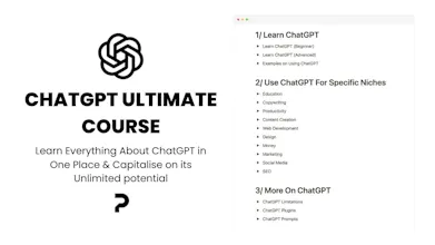 ChatGPT Ultimate Course gallery image